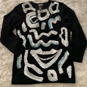 Vintage sequin sweater